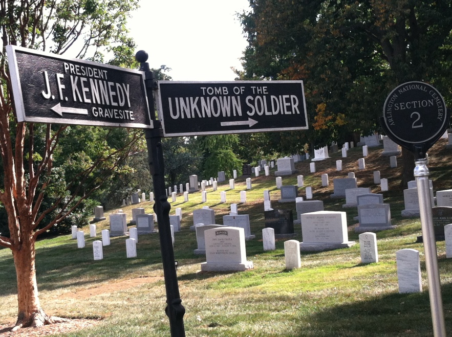 Arlington Cemetery in Arlington, VA, is home of the Tomb of the Unknown Soldier.